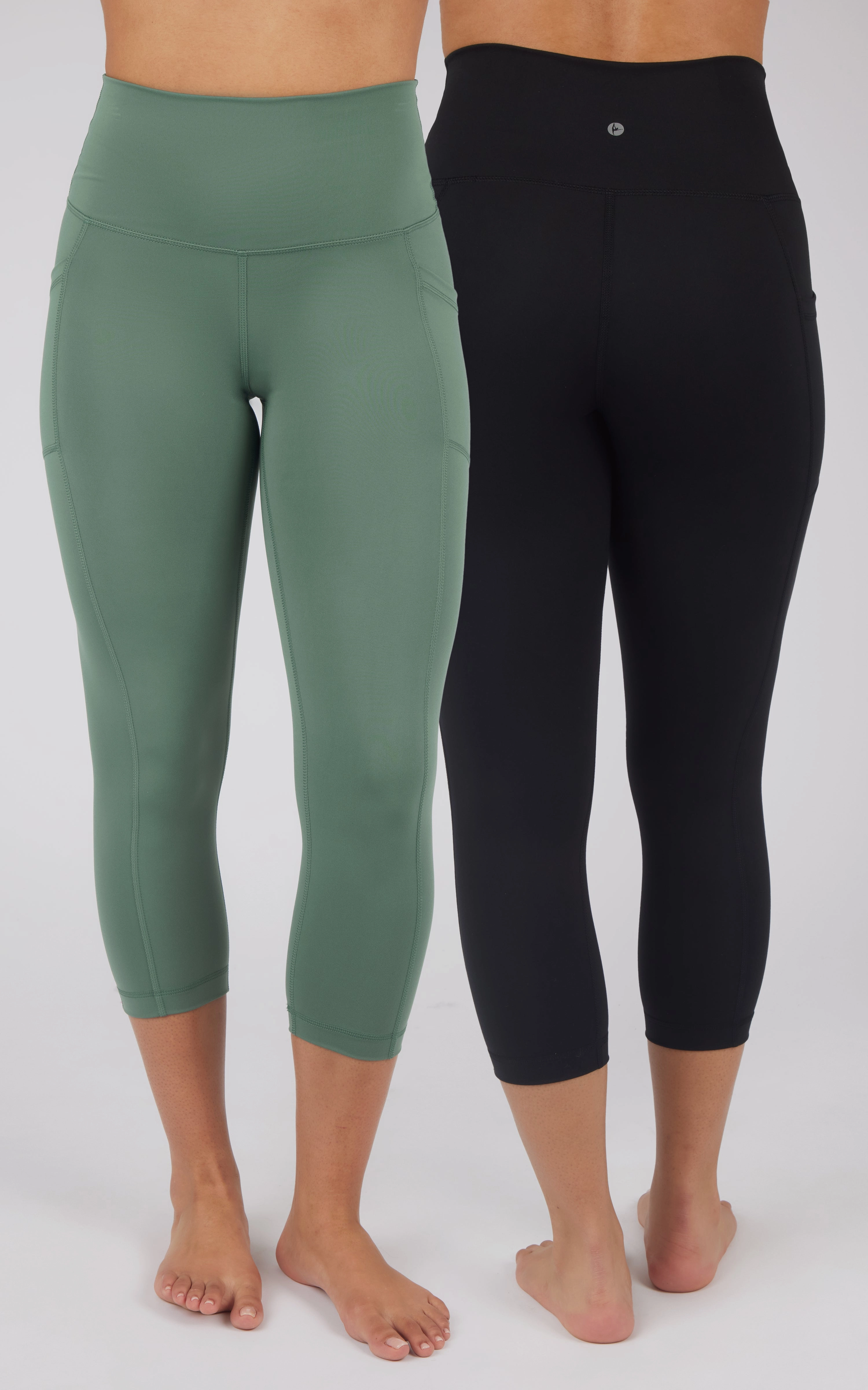 2 PK Interlock Side Pocket and Everyday Capris