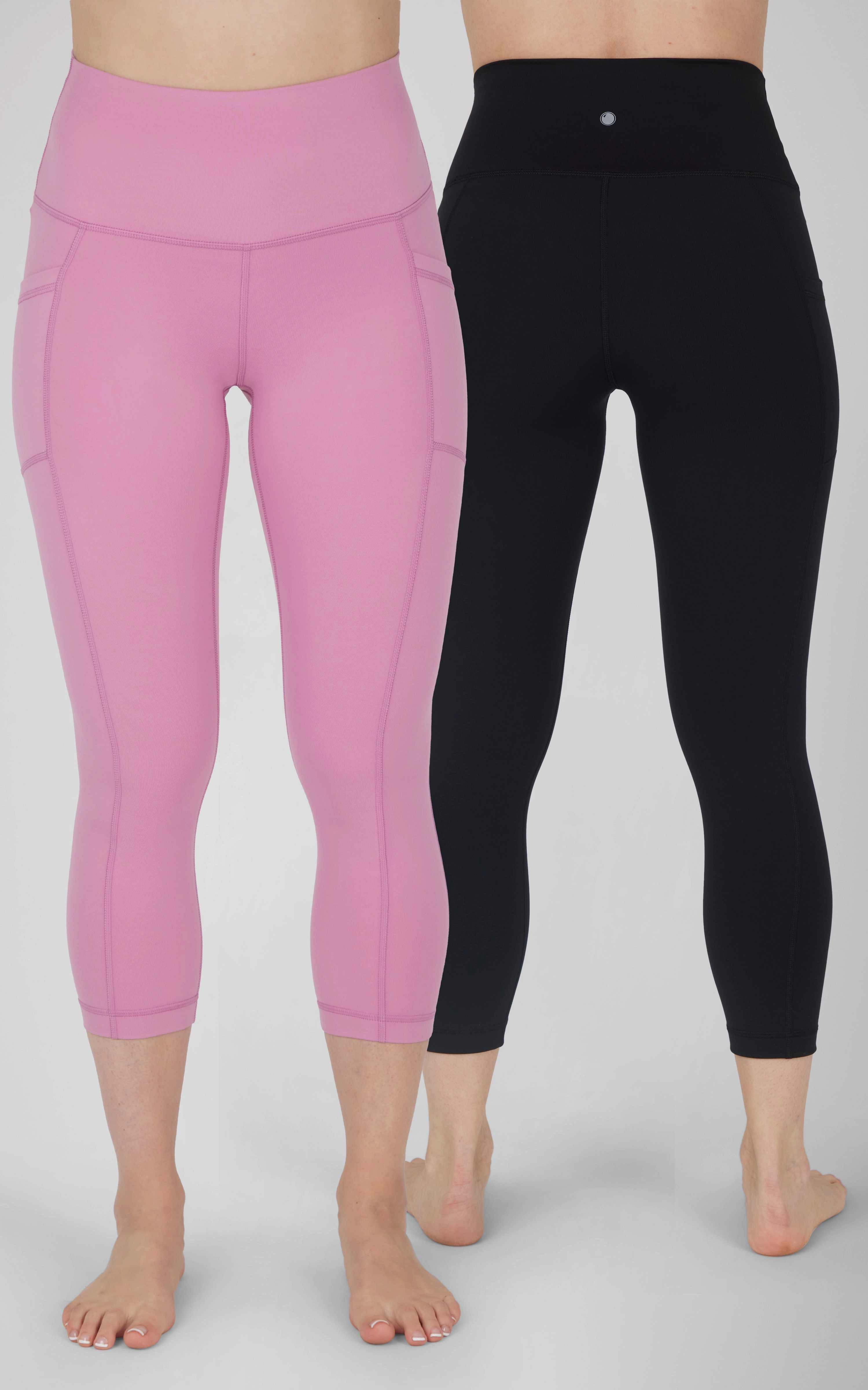 2 PK Interlock Side Pocket and Everyday Capris