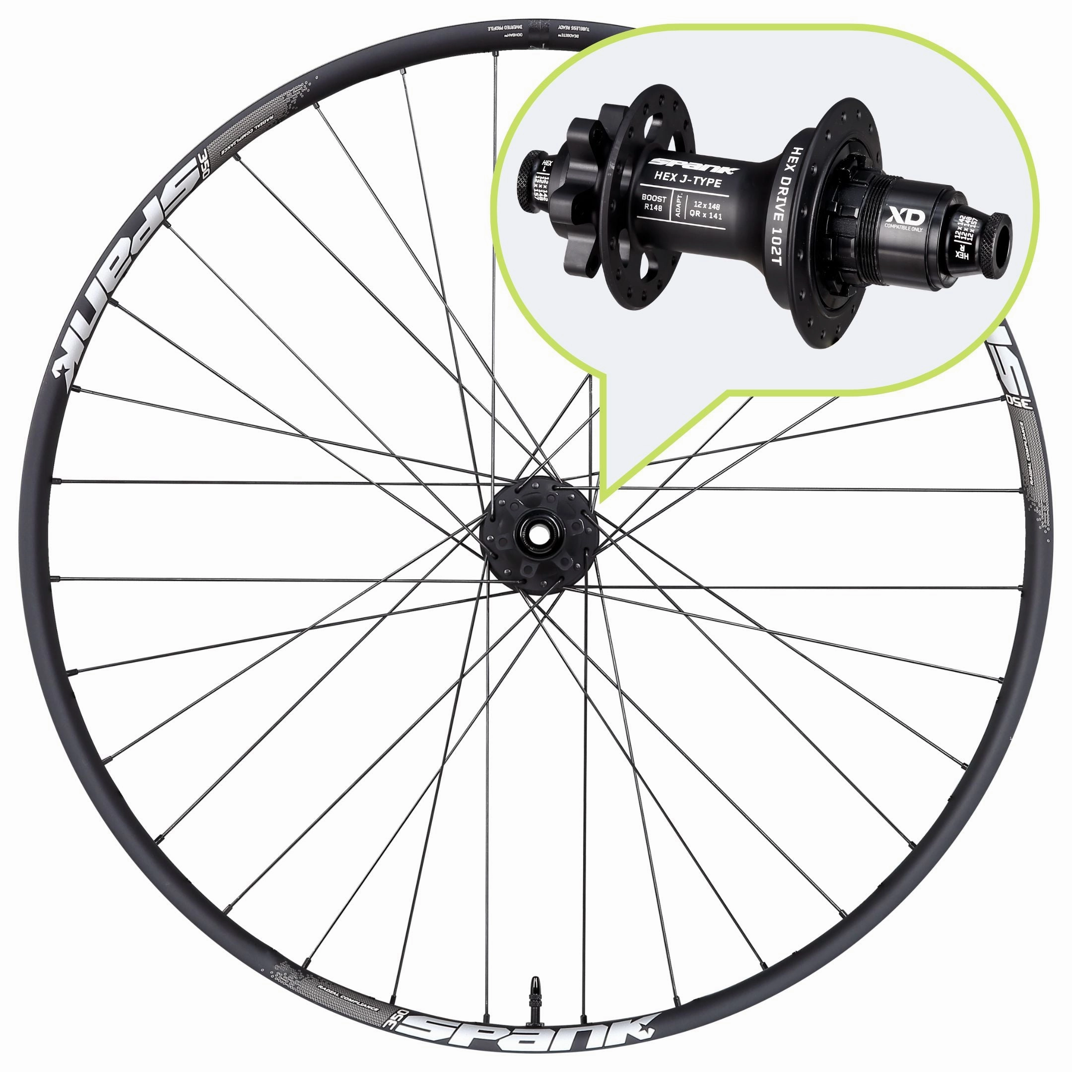 350 Rear Wheel