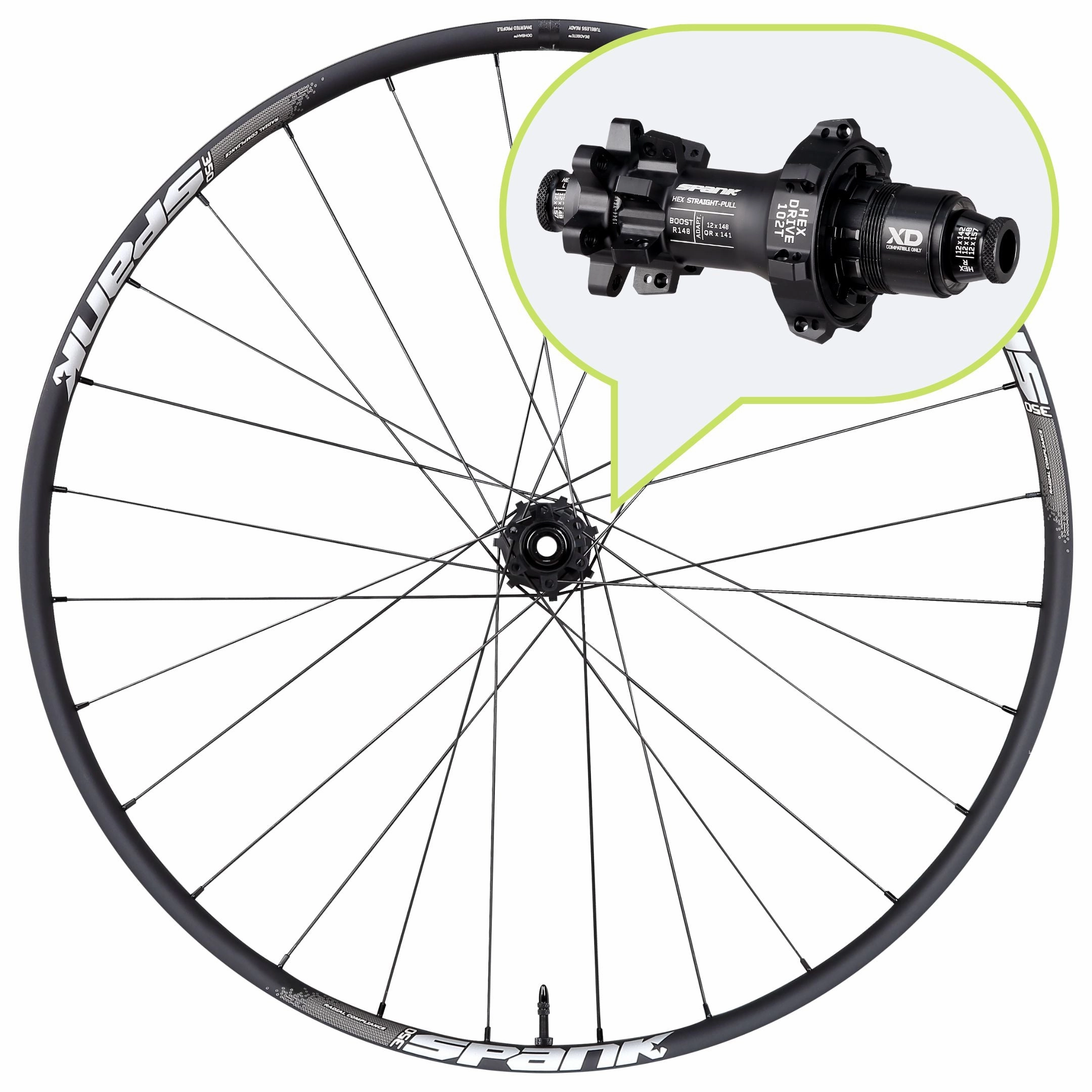 350 Rear Wheel