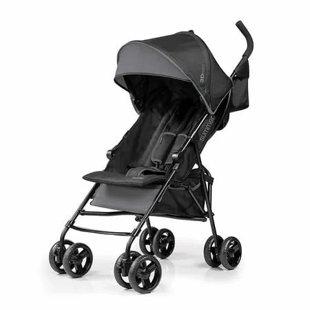 3Dmini Convenience Stroller Blue/Black – Lightweight Infant Stroller