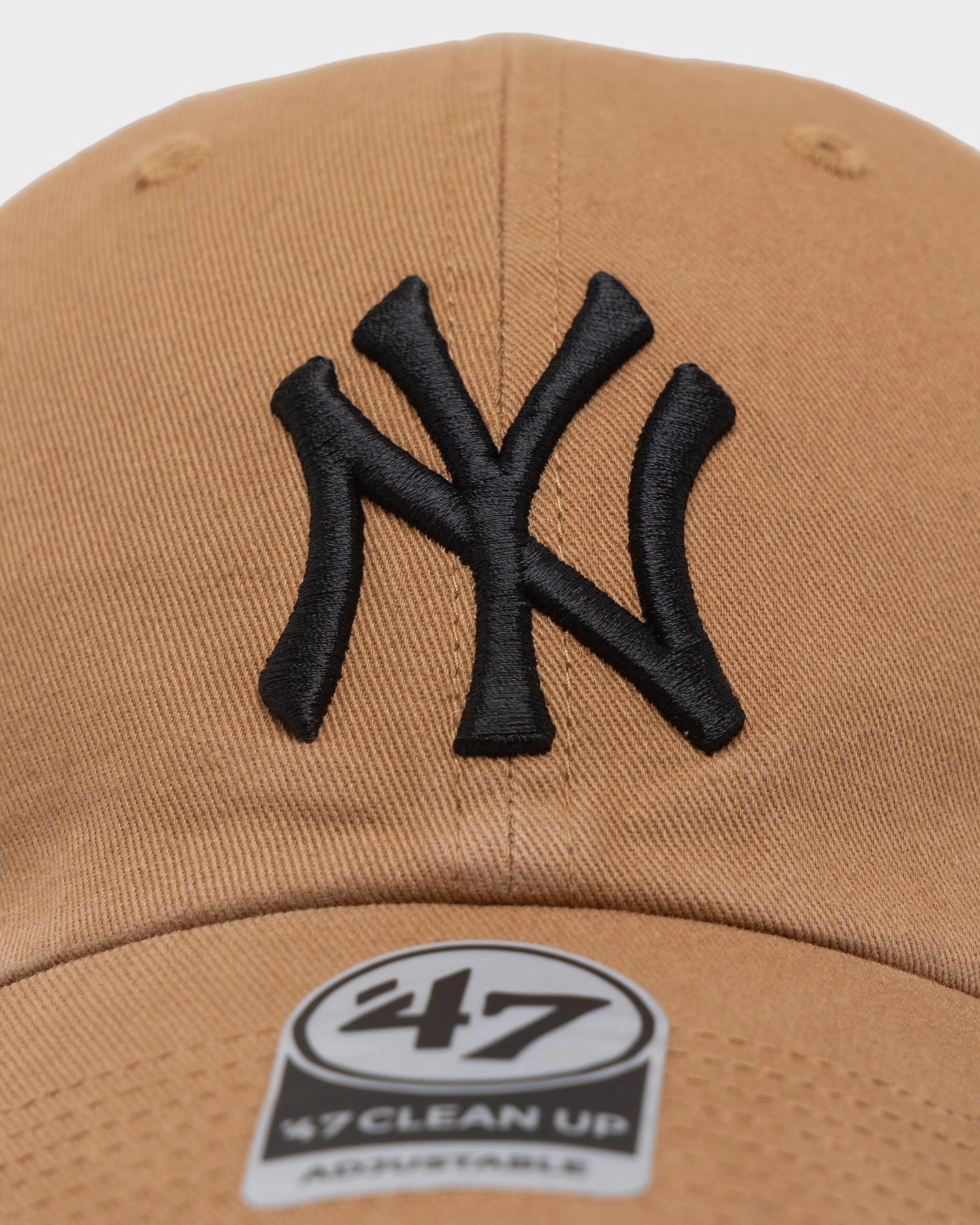 47 Brand New York Yankees '47 Clean Up Strapback Camel