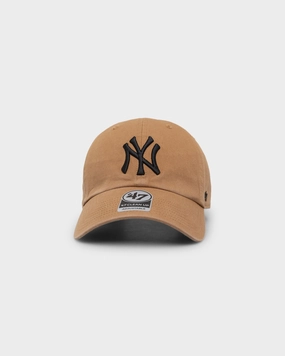 47 Brand New York Yankees '47 Clean Up Strapback Camel