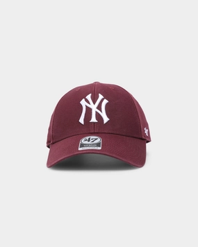47 Brand New York Yankees Legend Strapback Dark Maroon