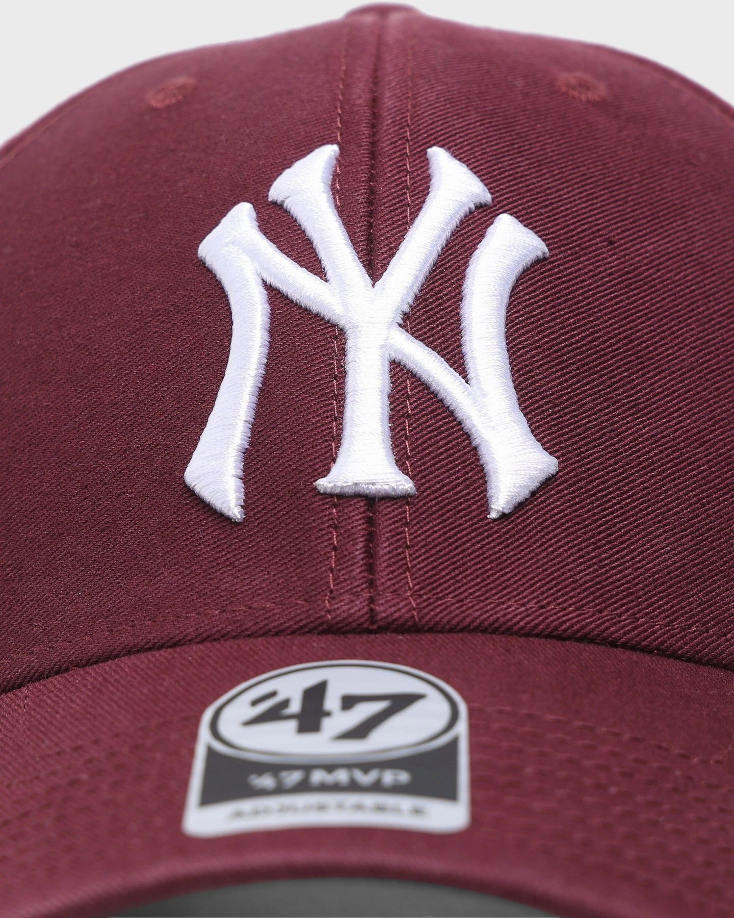 47 Brand New York Yankees Legend Strapback Dark Maroon