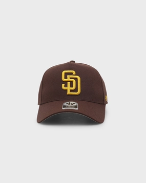 47 Brand San Diego Padres 47 MVP DT Snapback Brown