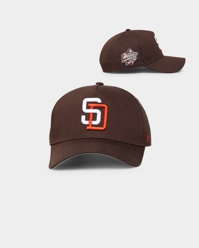 47 Brand San Diego Padres 'Caramel Chocolate' Sure Shot 47 MVP DT Snapback Brown/Caramel