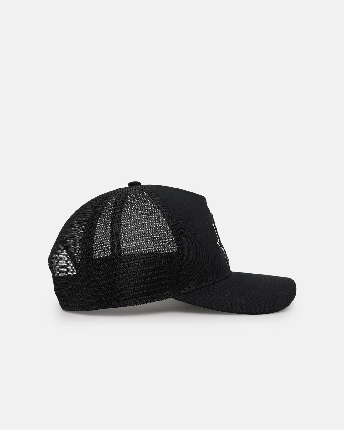 47 Brand San Jose Sharks Mesh '47 Hitch Trucker Snapback Black/Team