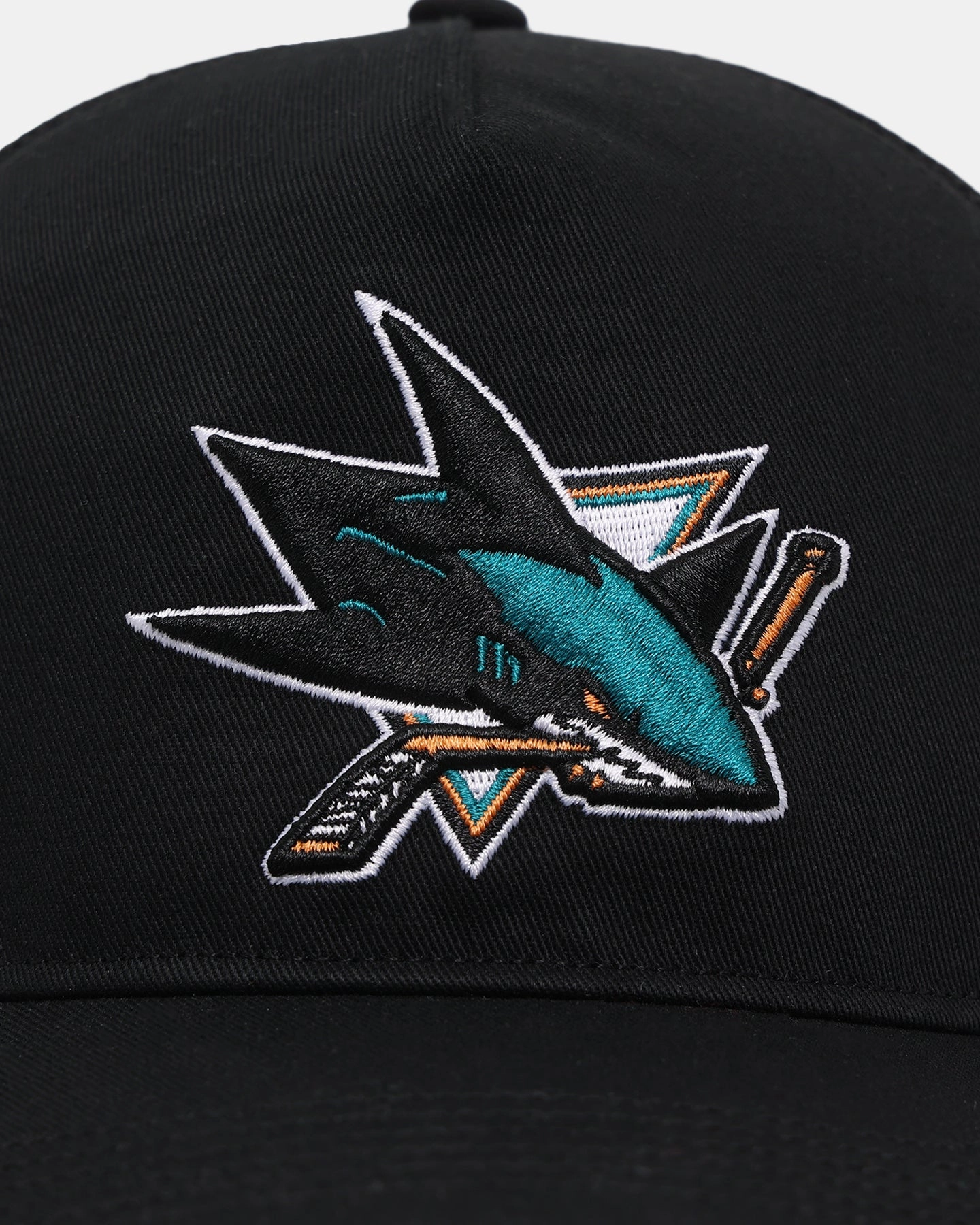 47 Brand San Jose Sharks Mesh '47 Hitch Trucker Snapback Black/Team