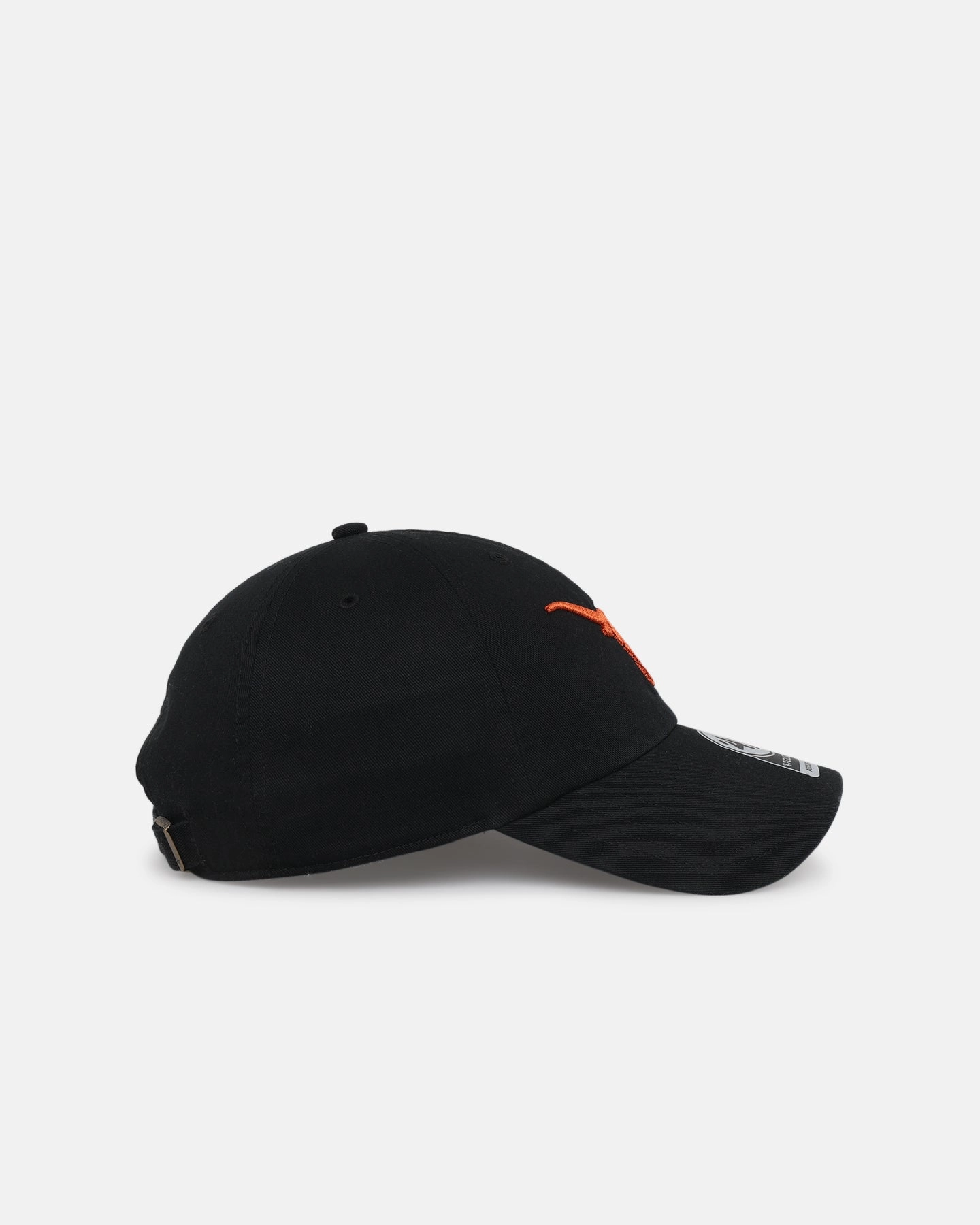 47 Brand Texas Longhorns 47 Clean Up Strapback Black