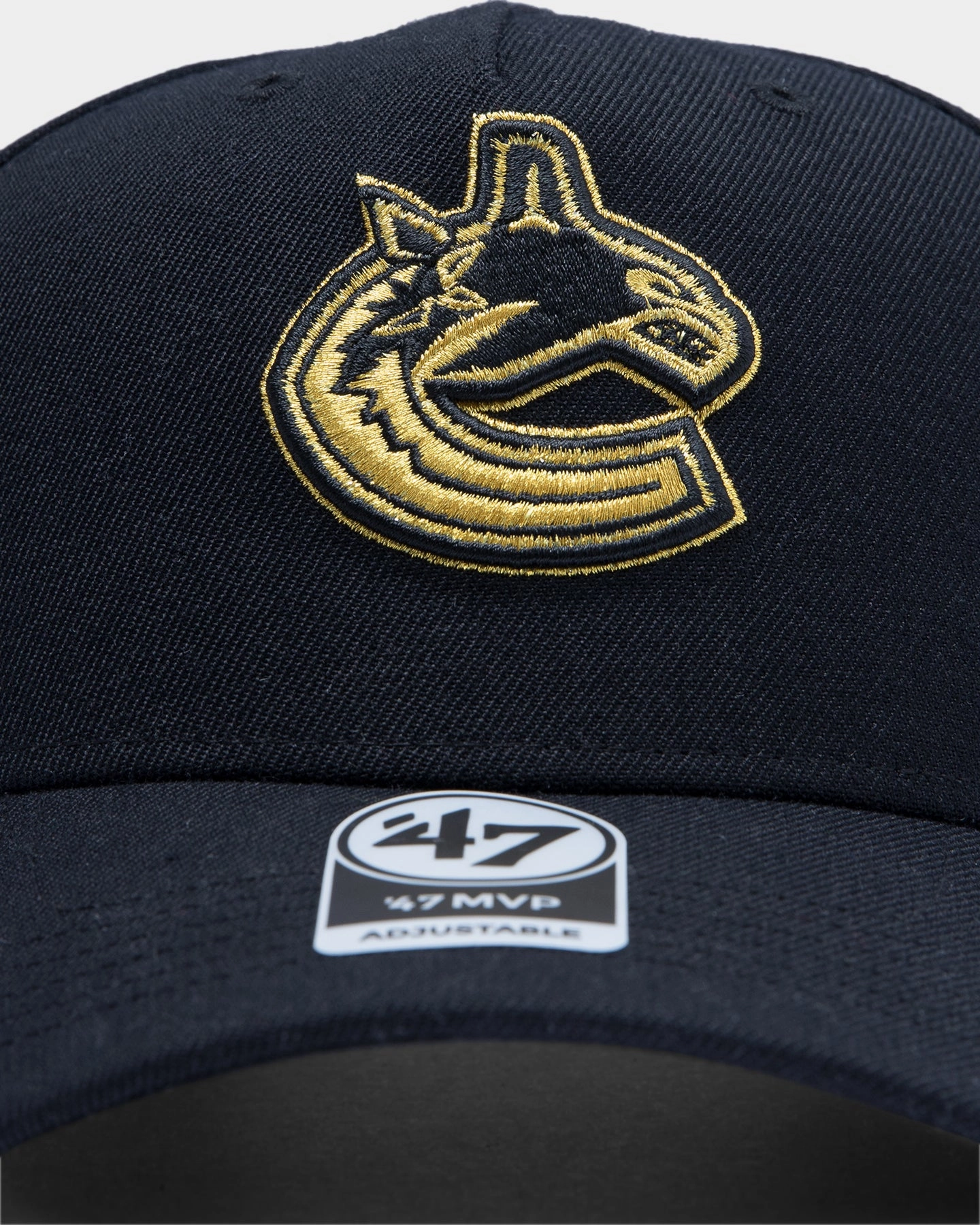 47 Brand Vancouver Canucks MVP DT Snapback Black/Gold