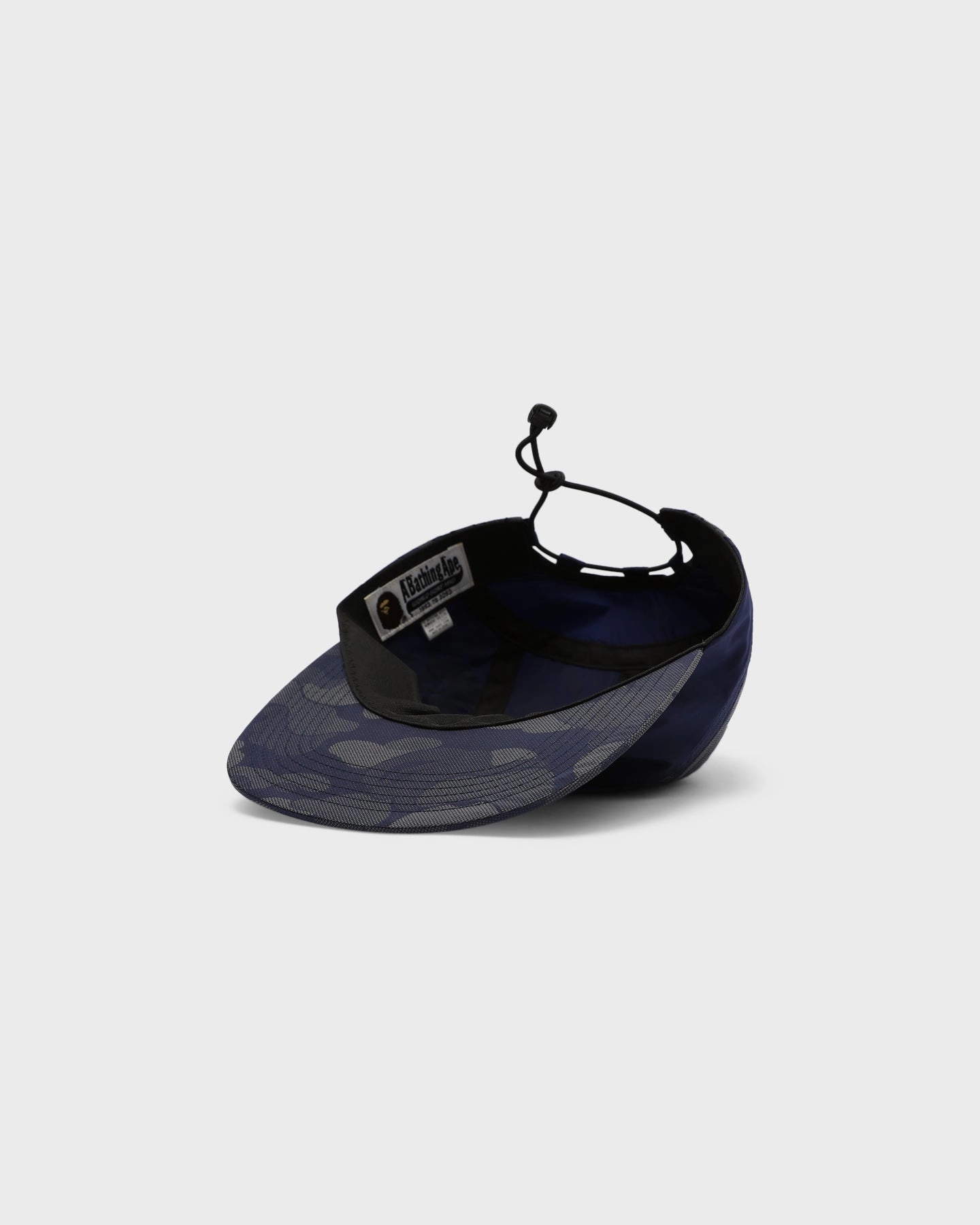 A Bathing Ape ABC Dot Reflective 5 Panel Strapback Navy