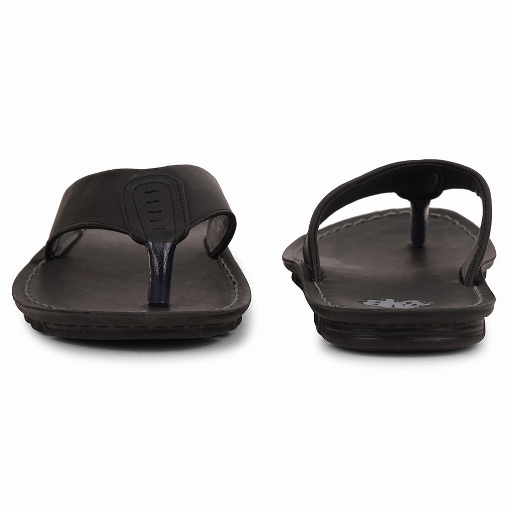 A-HA Black Casual Slipper For Men MPU-57 By Liberty
