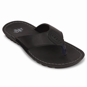 A-HA Black Casual Slipper For Men MPU-57 By Liberty