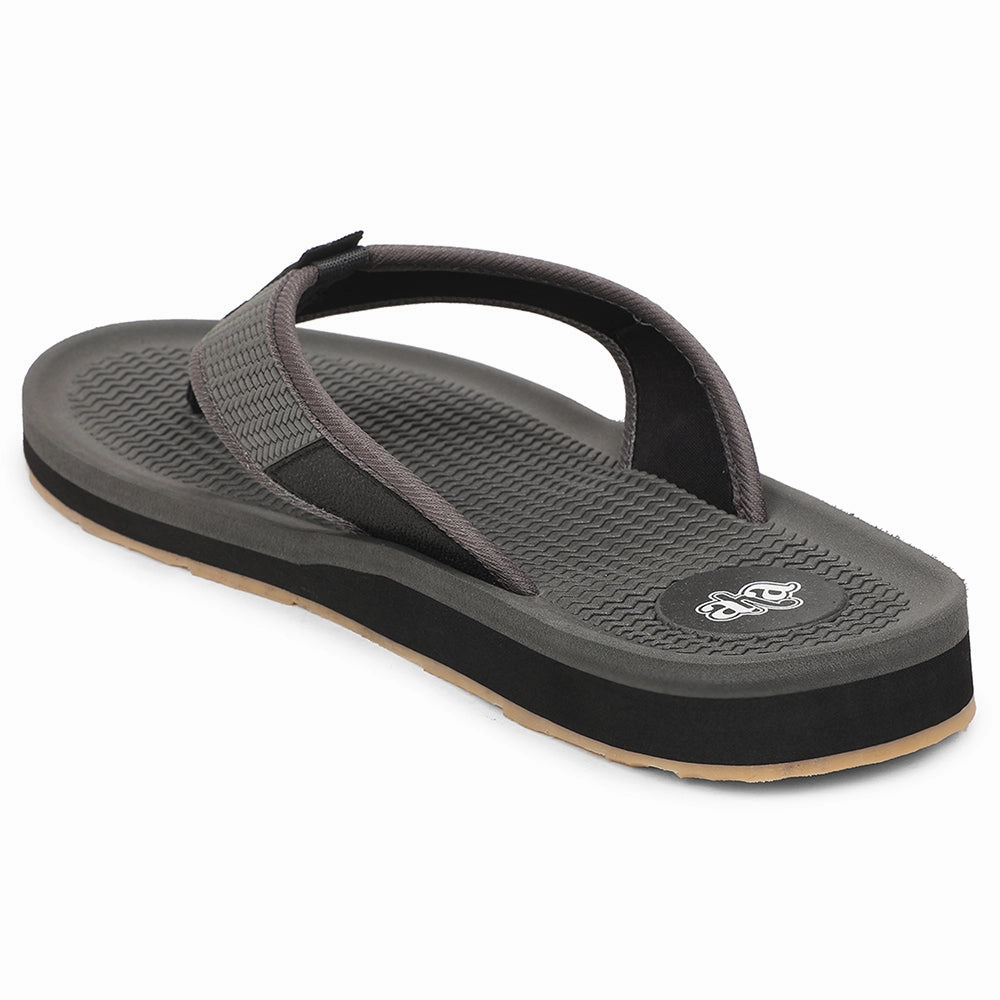 A-HA Grey Casual Slipper For Men ANCO-10 By Liberty