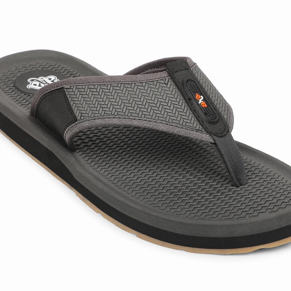 A-HA Grey Casual Slipper For Men ANCO-10 By Liberty