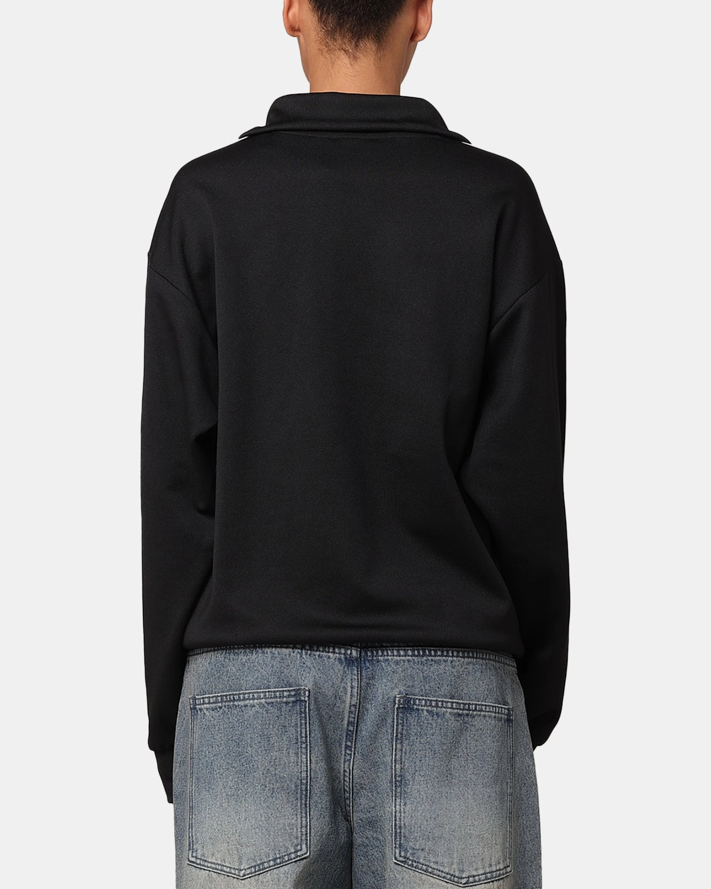 Adidas Funnel Neck Track Jacket Black
