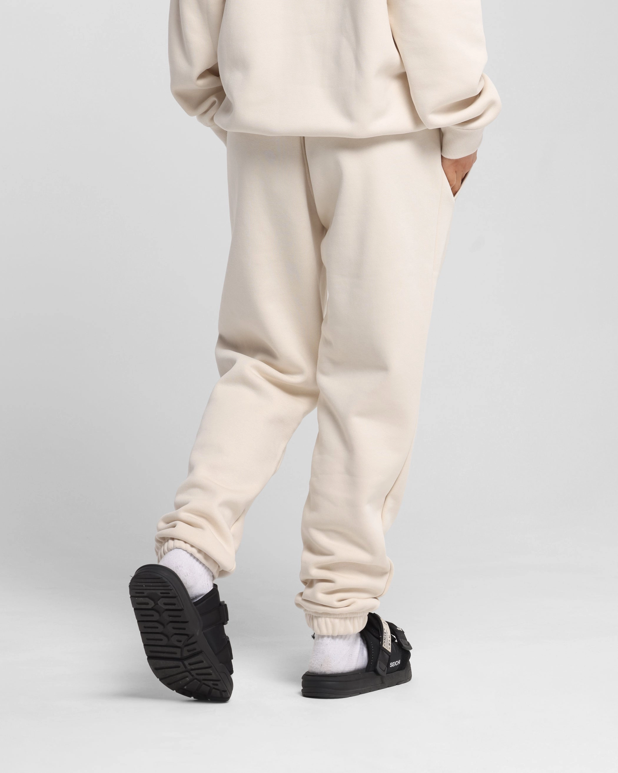 Adidas Originals 70's Fleece Joggers Wonder White
