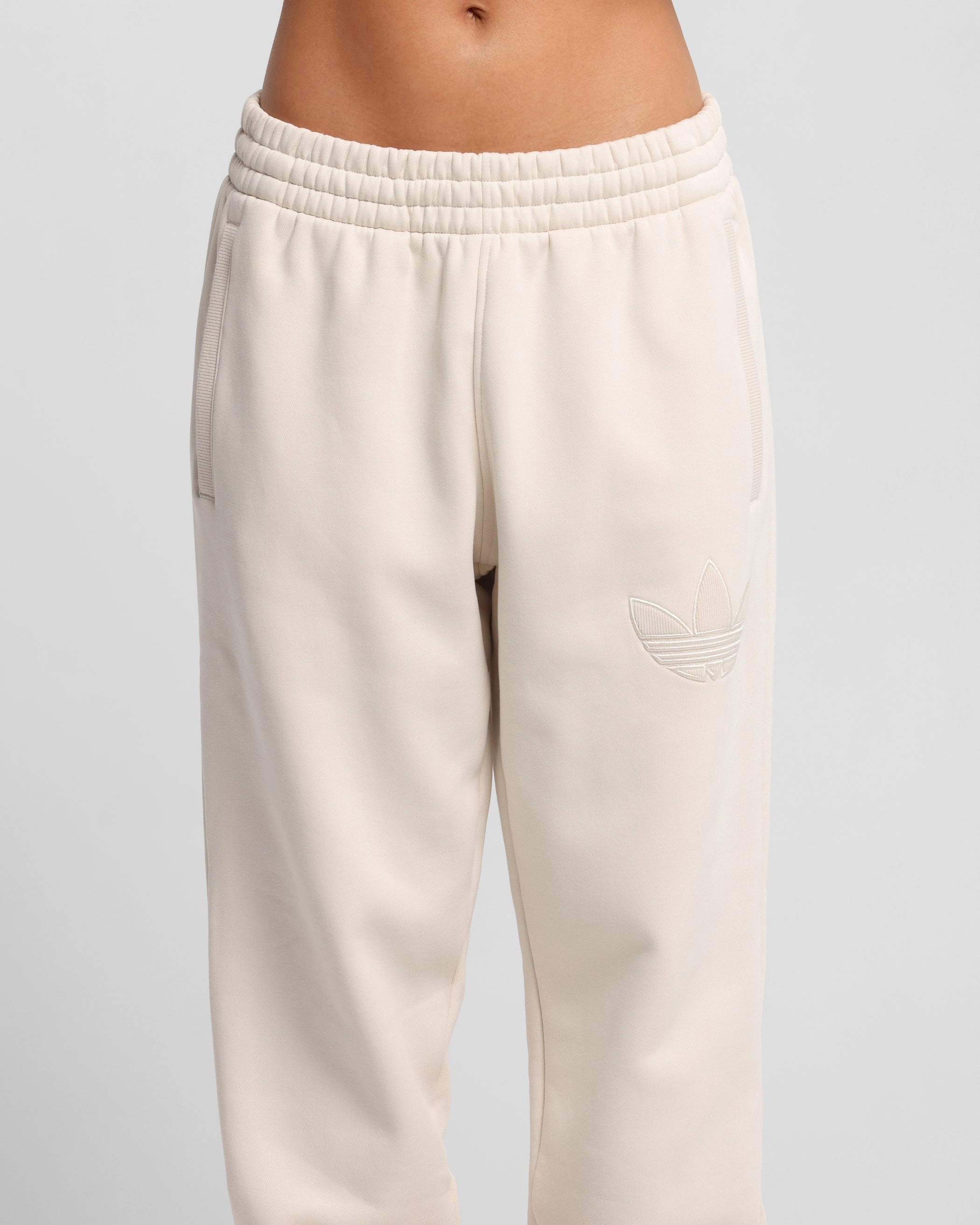 Adidas Originals 70's Fleece Joggers Wonder White