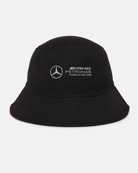 adidas x Mercedes-AMG PETRONAS Formula One 2025 F1 Mechanics Bucket Hat Black