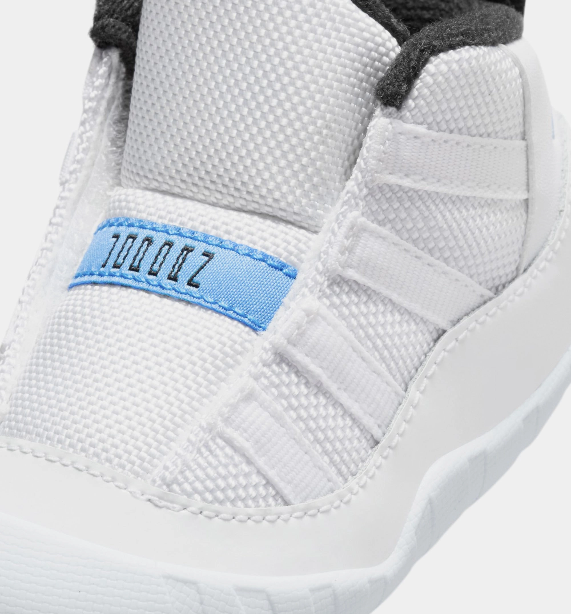 Air Jordan 11 Retro Legend Blue Infant Crib Bootie Lifestyle Shoe - White/Legend Blue/Black Free Shipping