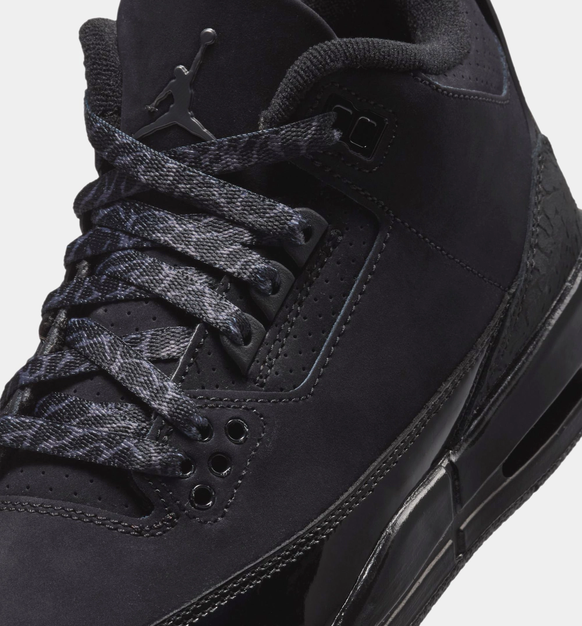 Air Jordan 3 Retro Black Cat Grade School Lifestyle Shoe - Black/Dark Charcoal/Black Free Shipping