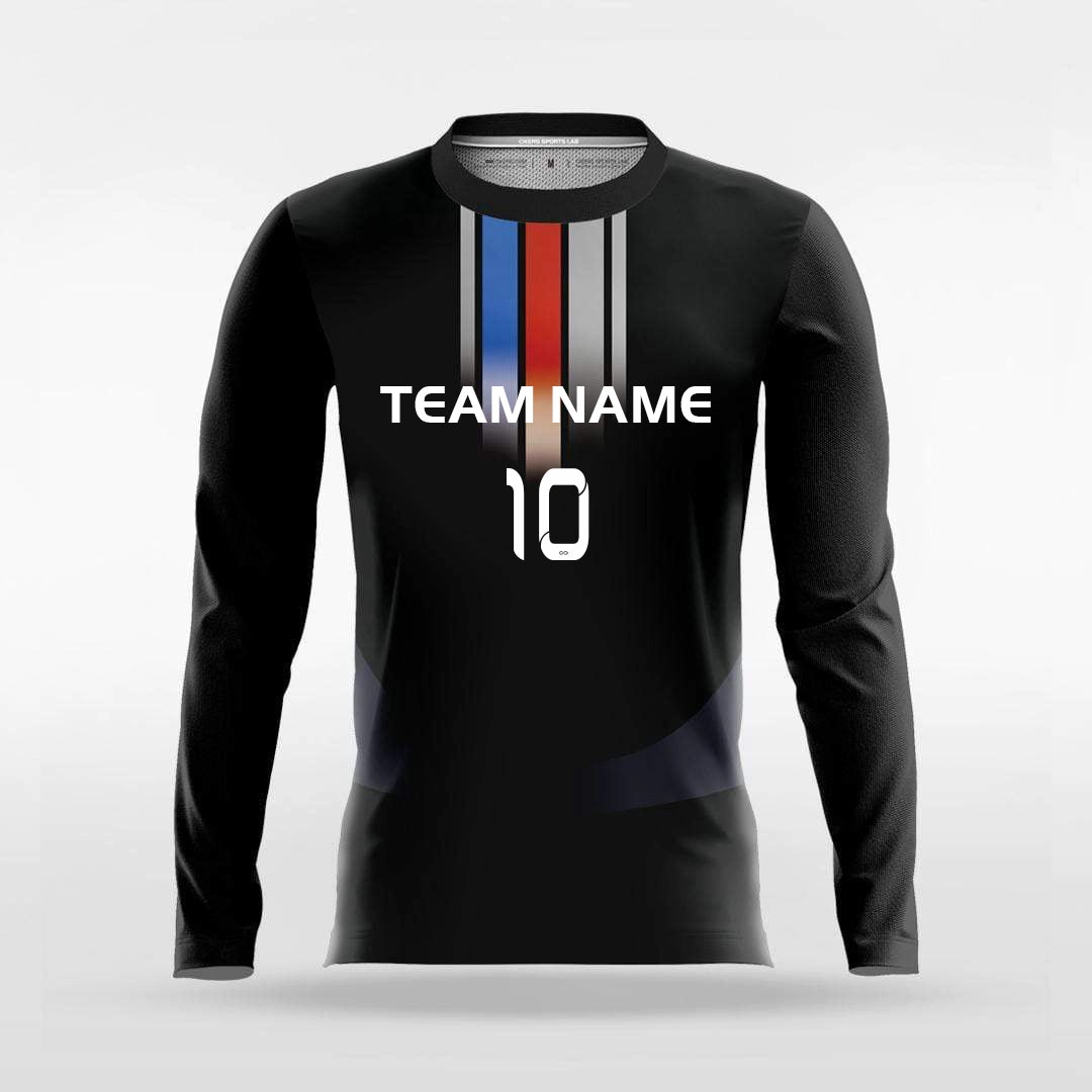Arrival - Customized Men's Sublimated Long Sleeve Soccer Jersey