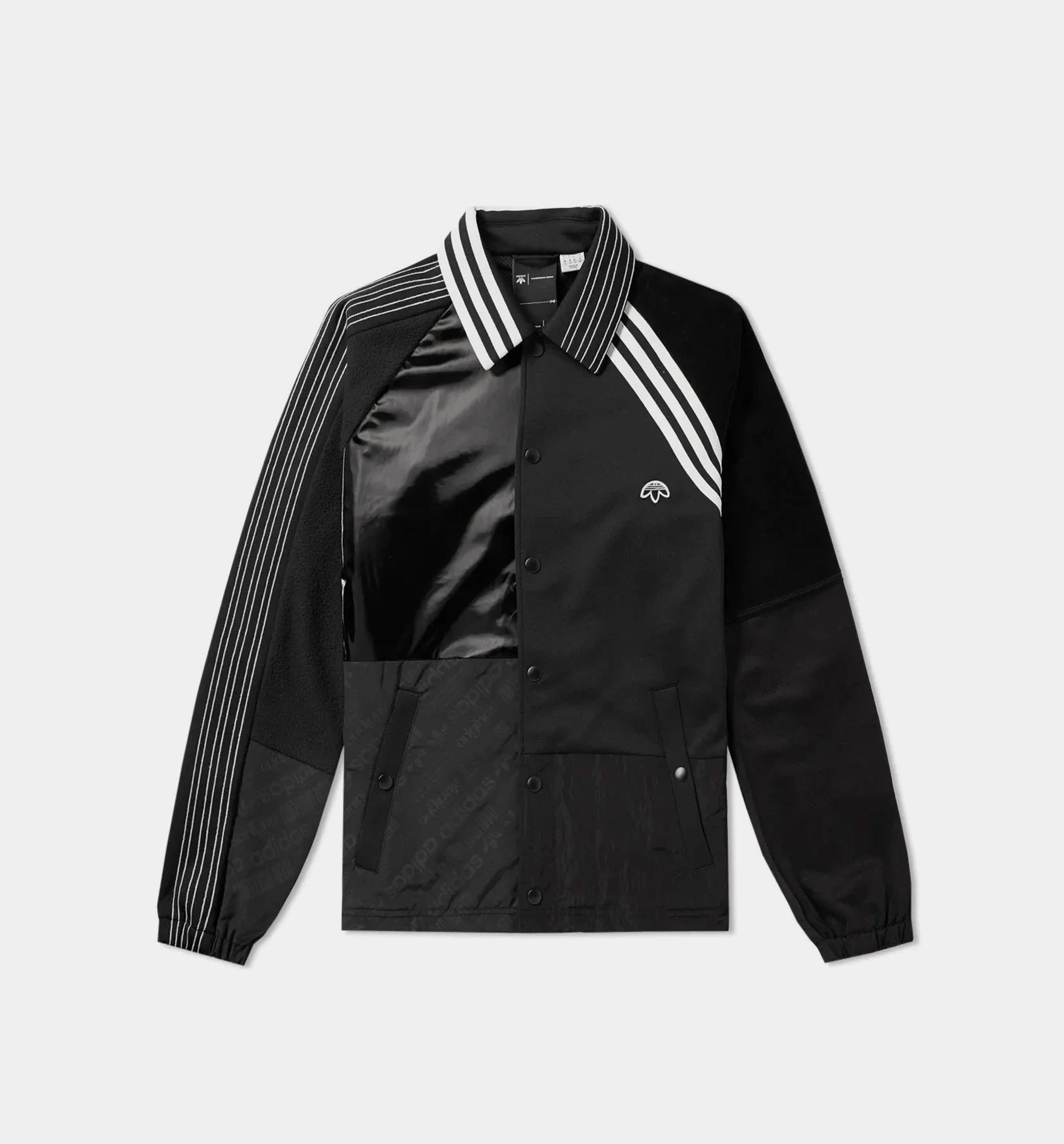 AW Patch Mens Jacket - Black/White