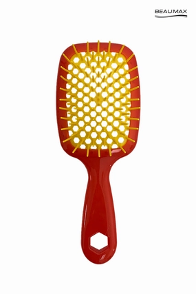 BEAUMAX WET & DRY DETANGLING PADDLE BRUSH #1331