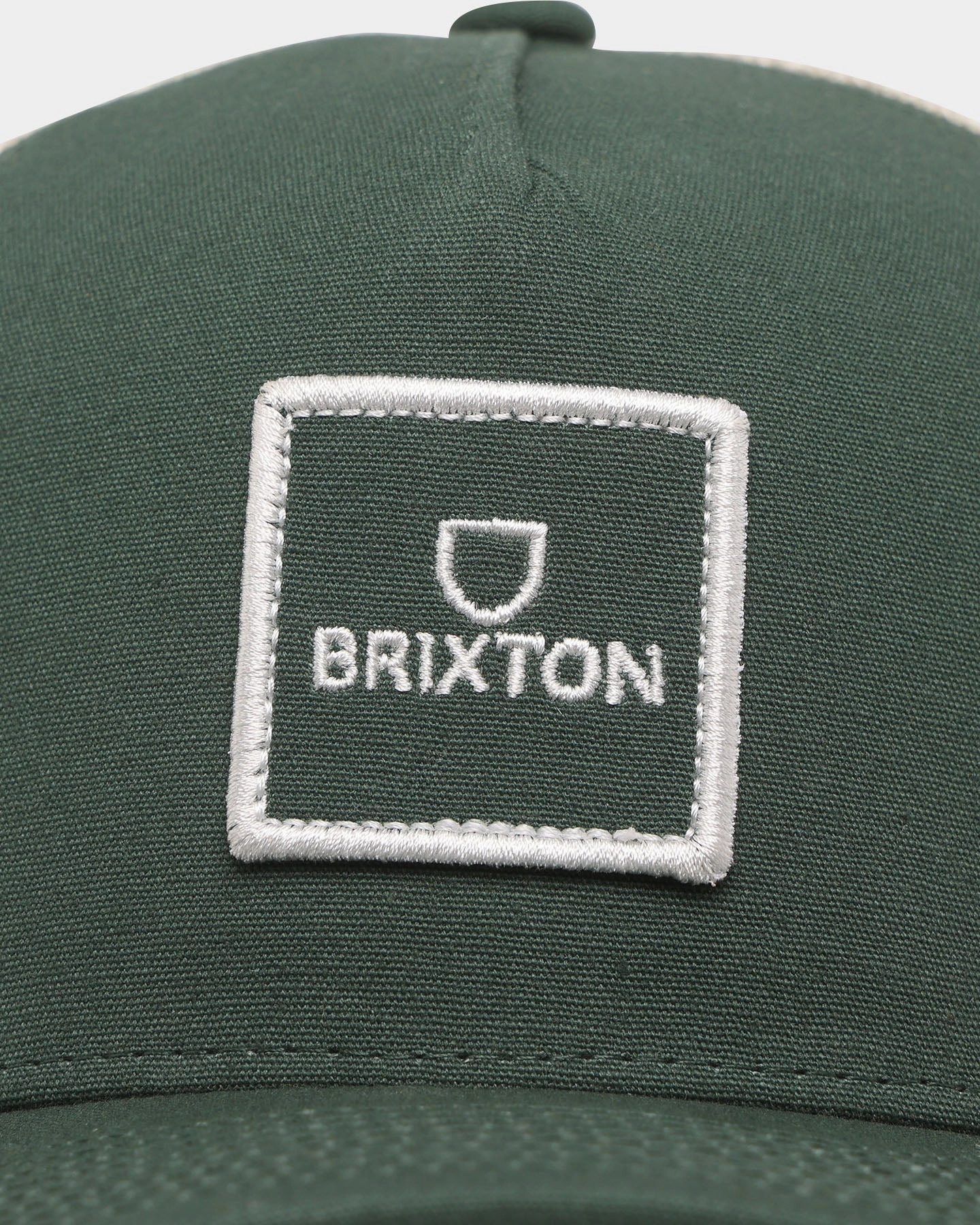 Brixton Alpha Block X C MP Mesh Cap Dark Forest