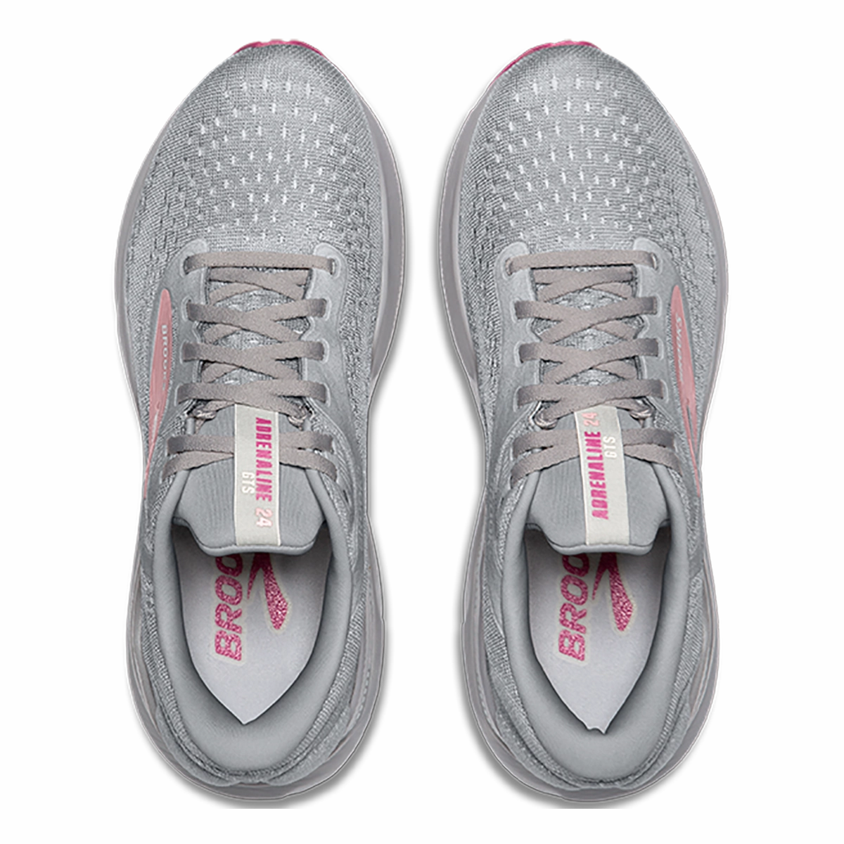 Brooks Adrenaline GTS 24 Alloy - White - Zephyr