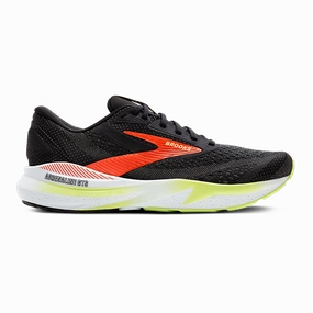 Brooks Adrenaline GTS 24 Black - Mandarin Red - Green
