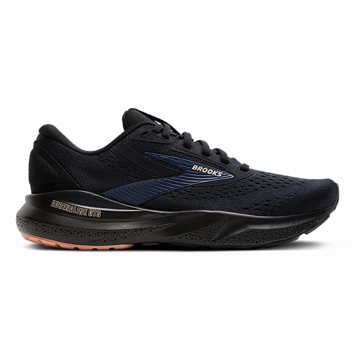 Brooks Adrenaline GTS 24 Black - Peacoat - Peach