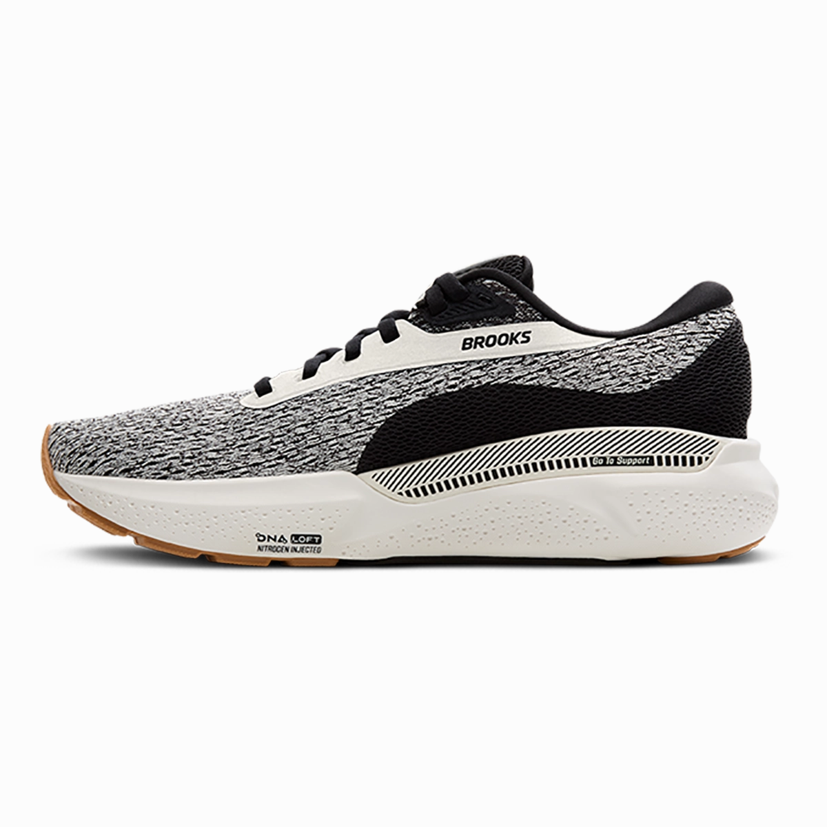 Brooks Adrenaline GTS 24 Coconut - Black - Biscuit
