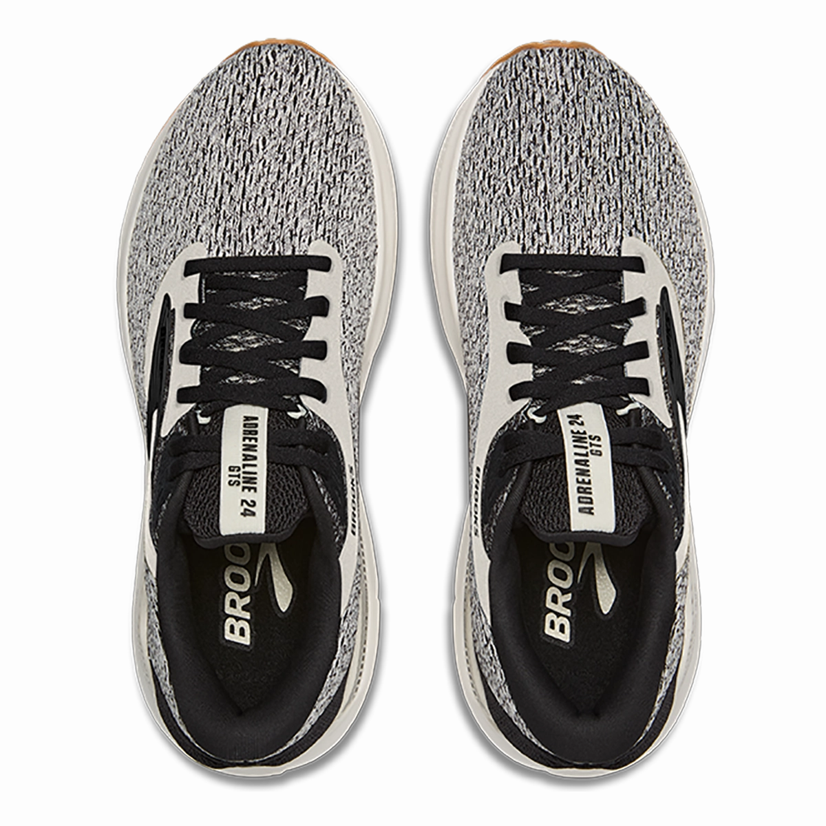Brooks Adrenaline GTS 24 Coconut - Black - Biscuit