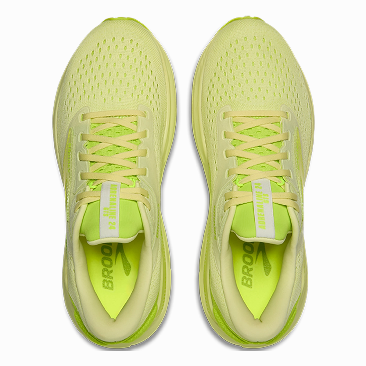 Brooks Adrenaline GTS 24 Lime Green - Nightlife