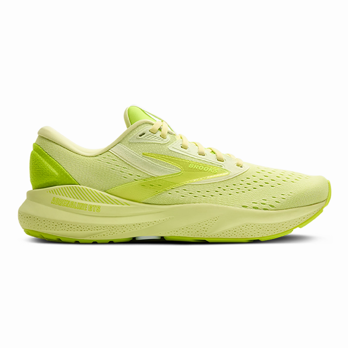 Brooks Adrenaline GTS 24 Lime Green - Nightlife