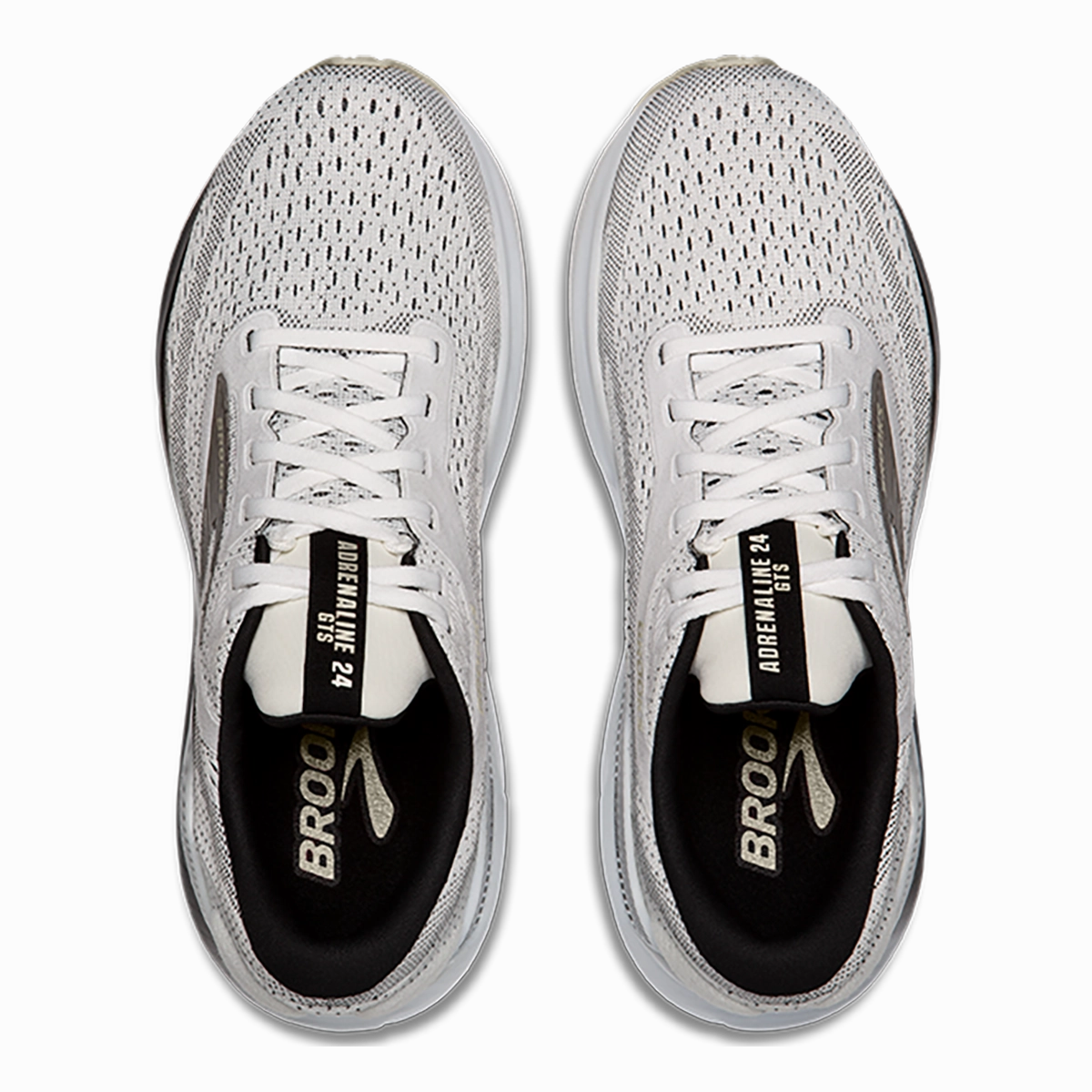 Brooks Adrenaline GTS 24 White - Black - Pelican