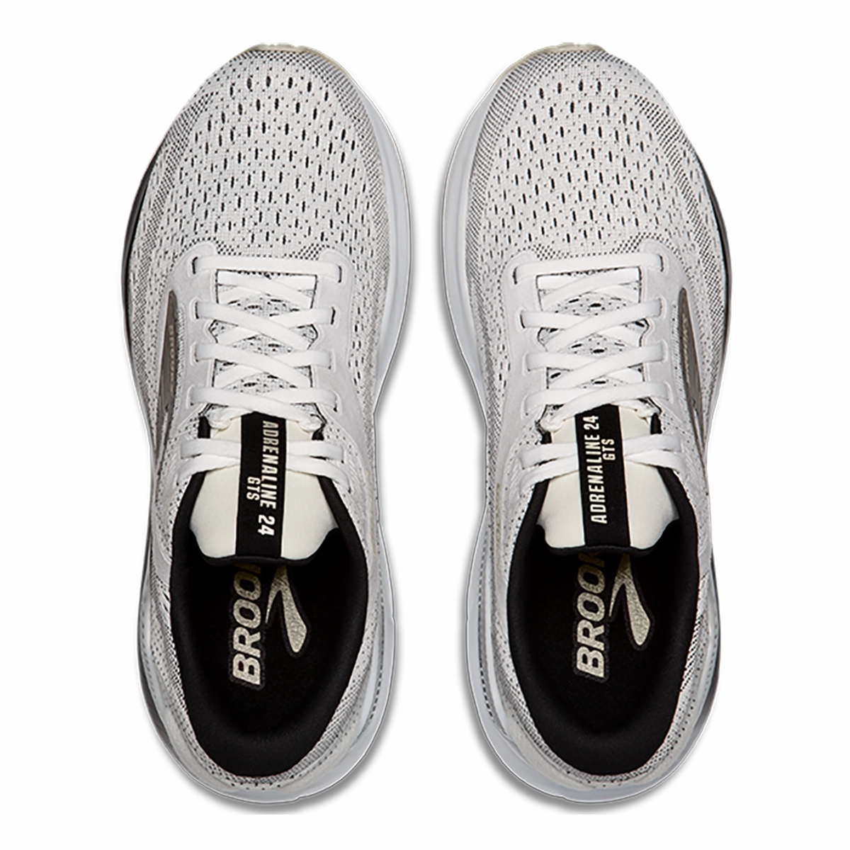 Brooks Adrenaline GTS 24 White - Black - Pelican