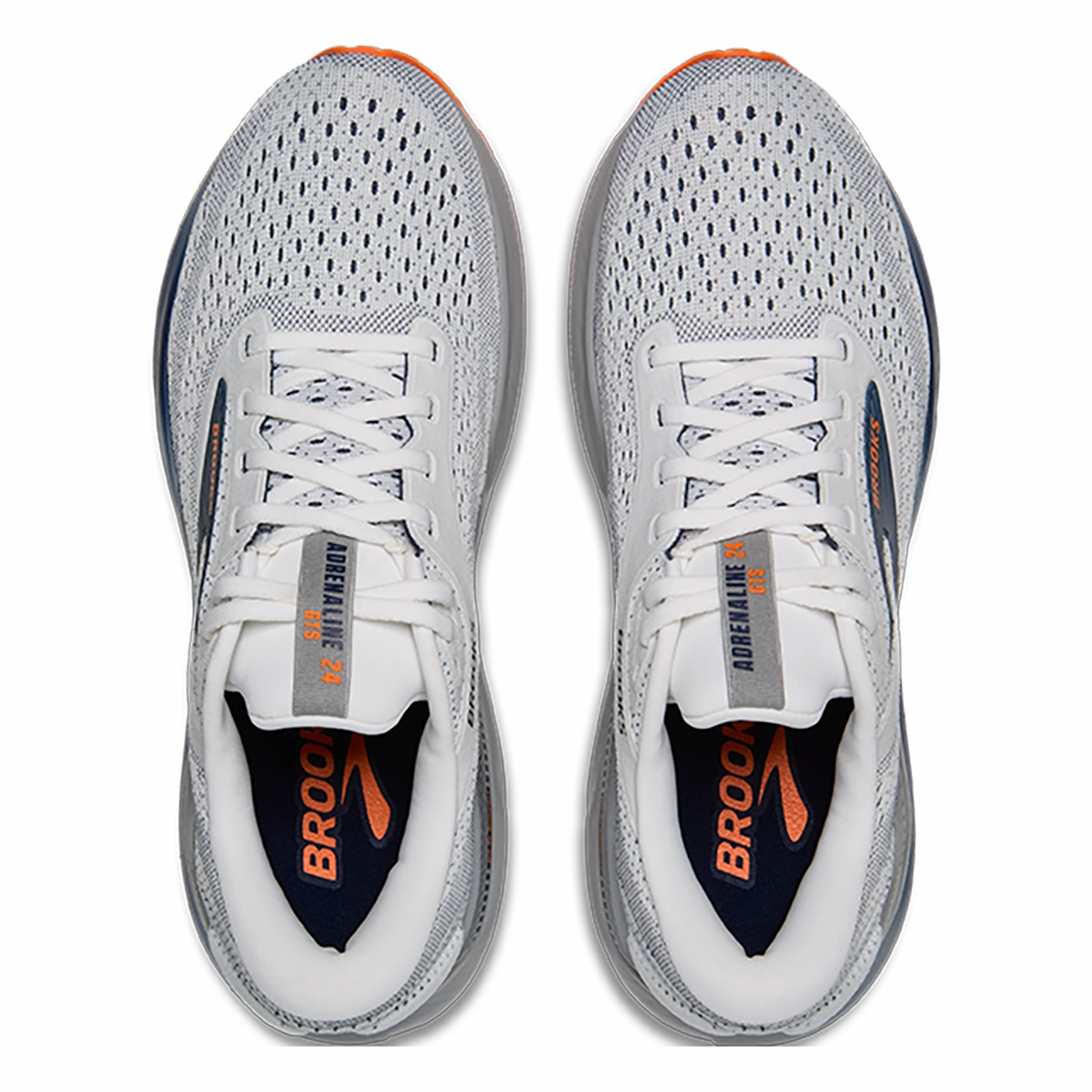 Brooks Adrenaline GTS 24 White - Peacoat - Alloy