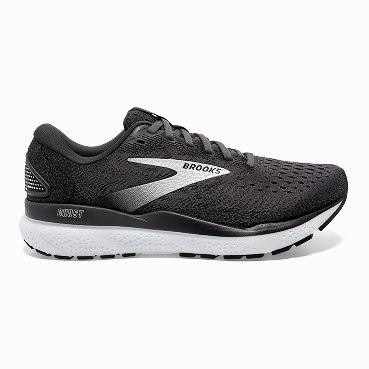 Brooks Ghost 16 - Black - Grey - White