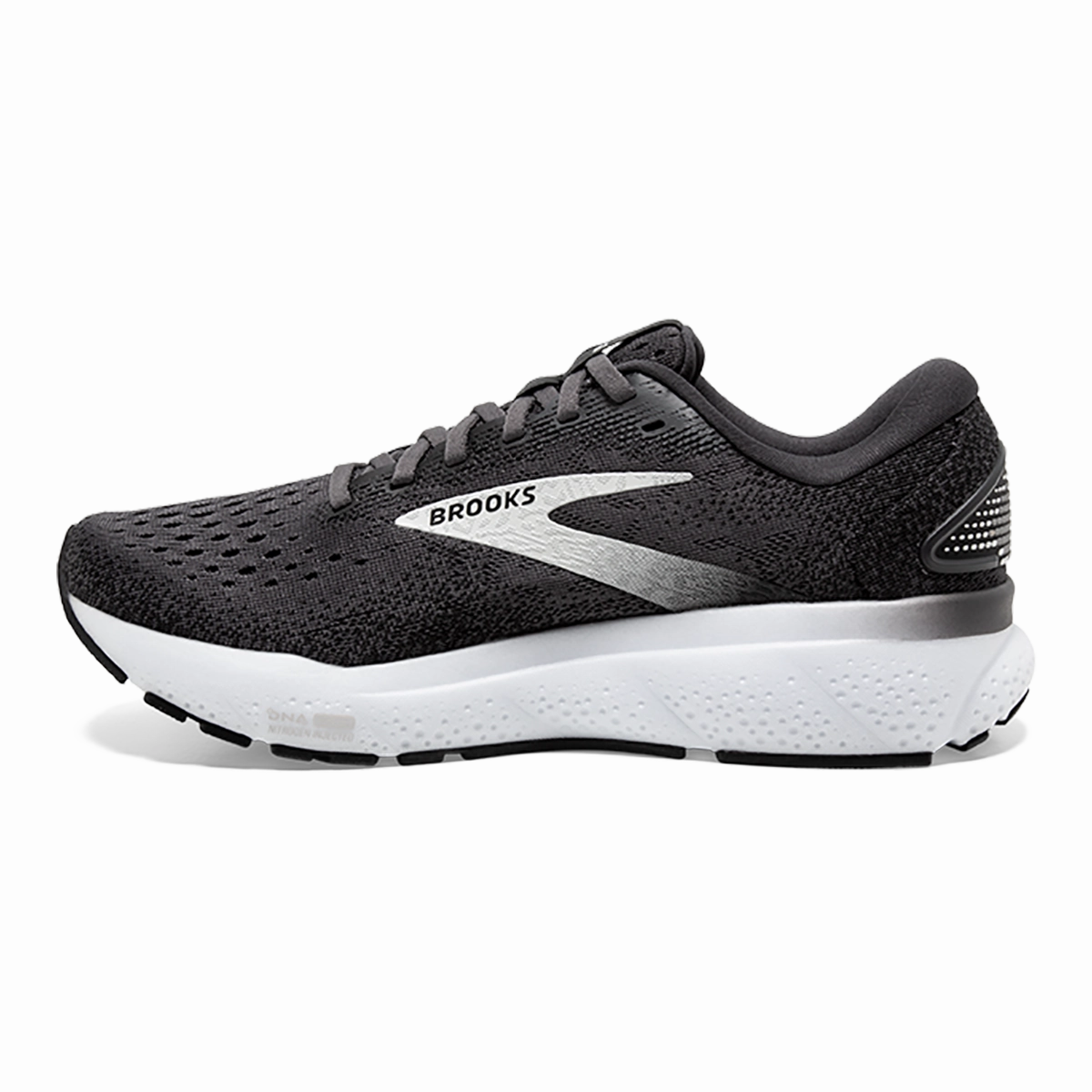 Brooks Ghost 16 - Black - Grey - White