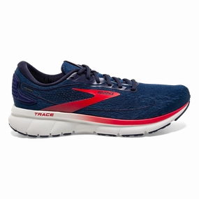 Brooks Trace 2 - Peacoat - Grey - Red
