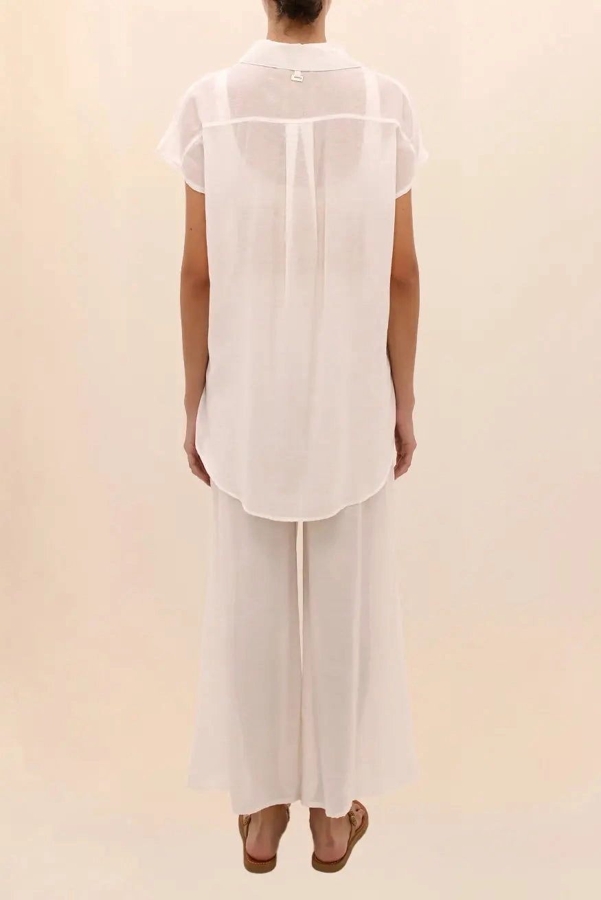CAMISA WIDE OFF-WHITE
