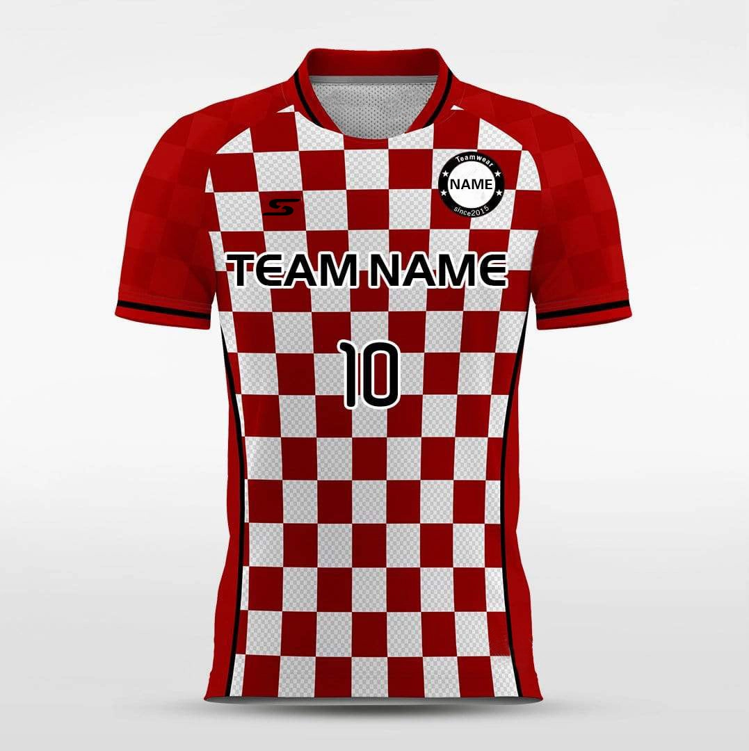 Cardinal-Men’s Sublimated Soccer Jersey