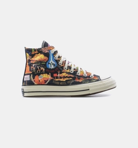 Chuck Taylor 70 Wild West High Top Mens Shoe - Bone/Multi/Orange/Black