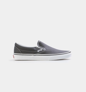 Classic Slip-On Mens Lifestyle Shoe - Grey/White