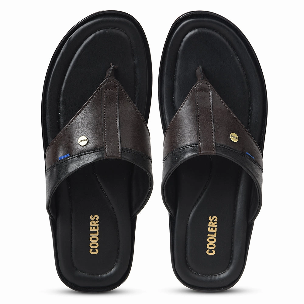 Coolers Brown Casual Slipper For Mens SENTOS-5 By Liberty