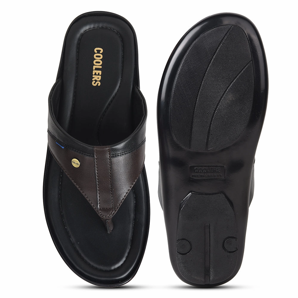 Coolers Brown Casual Slipper For Mens SENTOS-5 By Liberty