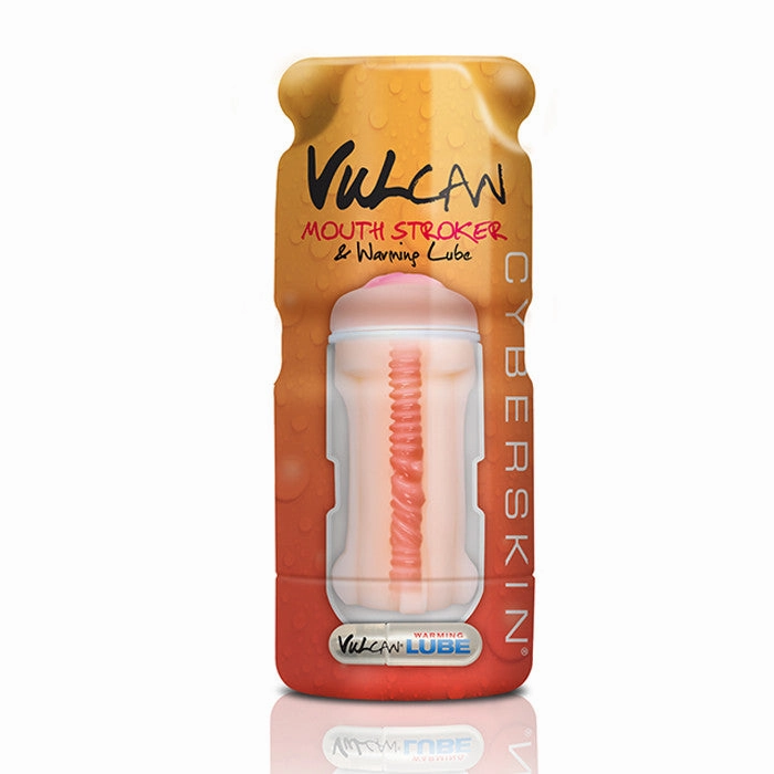 Cyberskin Vulcan Mouth Stroker w/ Warming Lube